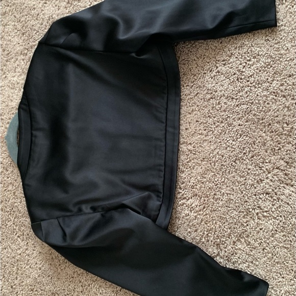 Max & Cleo Black Rosette Sweetheart Neckline Party Holiday Dress - Picture 9 of 15